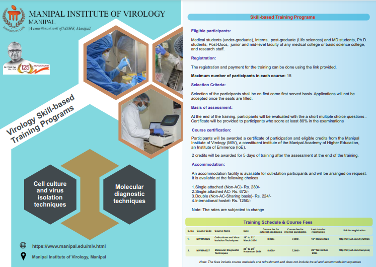 Virology Skill-based Training Programs